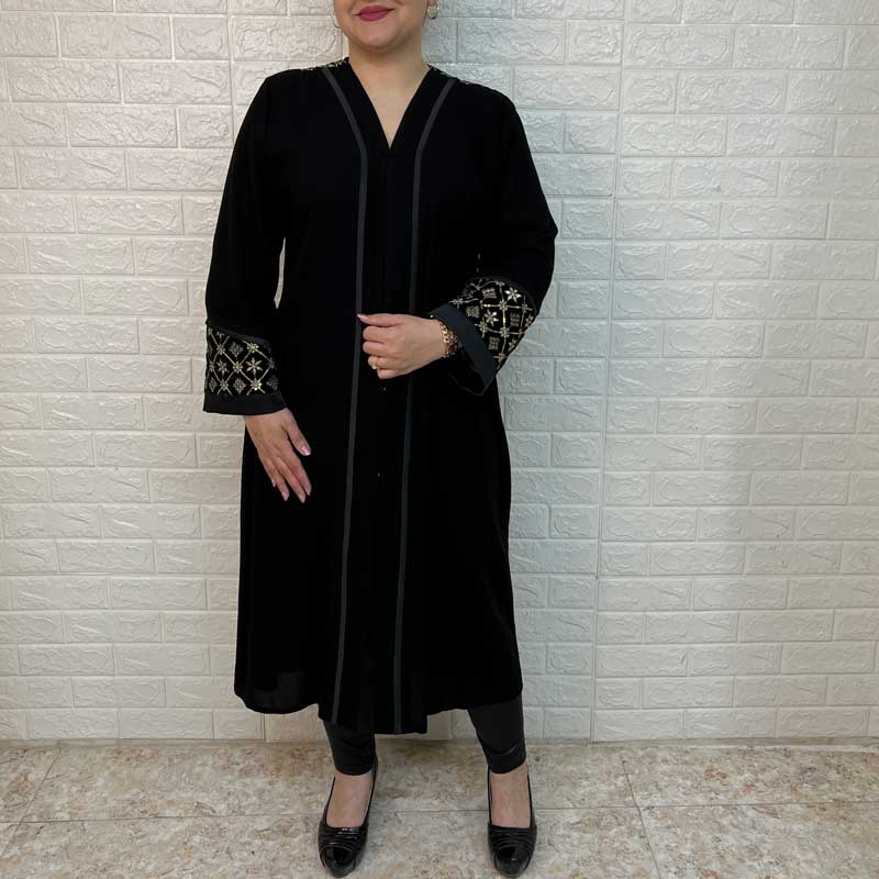 مانتو سایزبزرگ مدل 5039